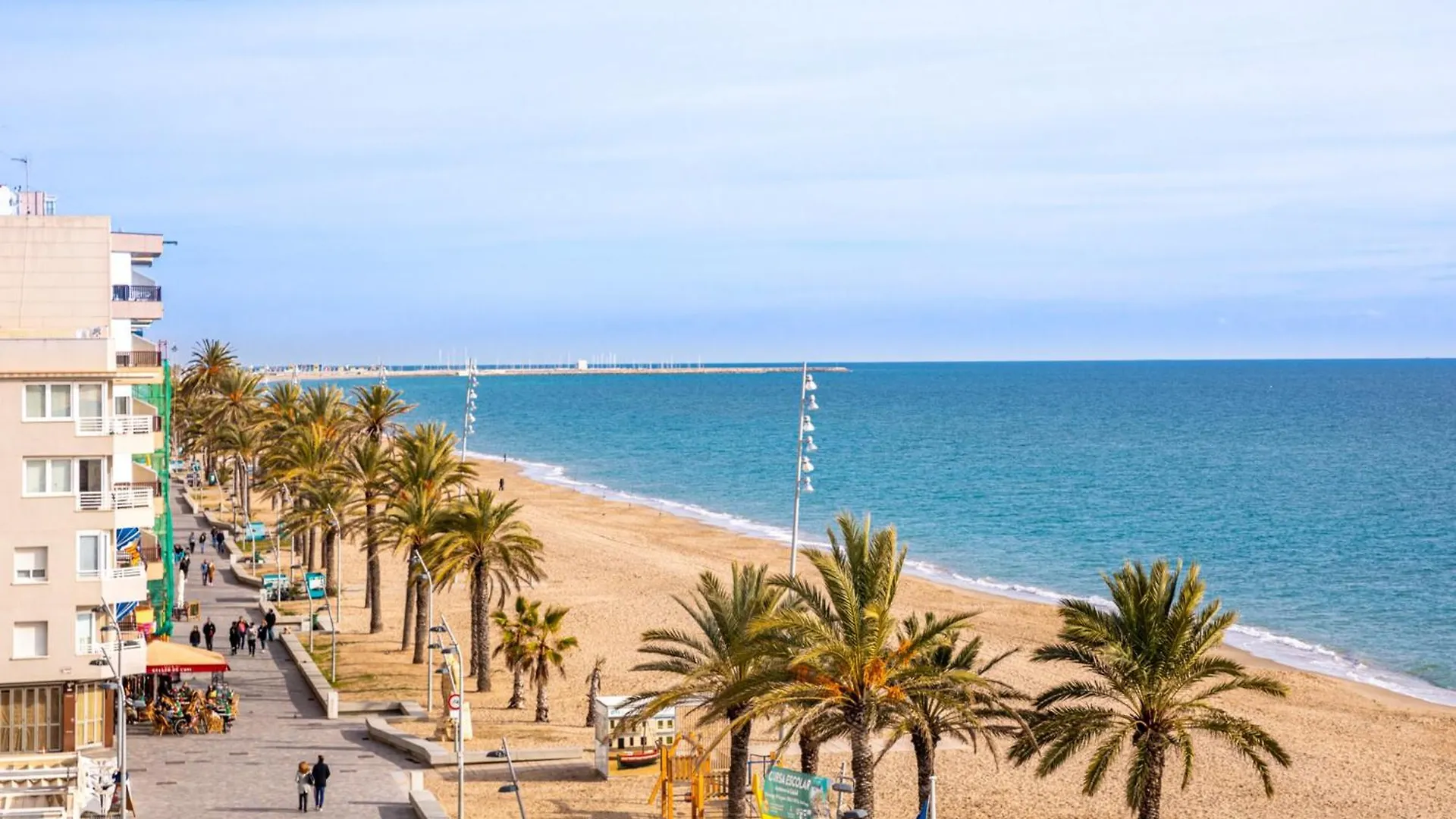 Spacious Apartment With Sea View Terrace In Calafell Spain